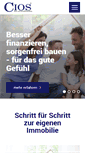 Mobile Screenshot of cios-bank.de